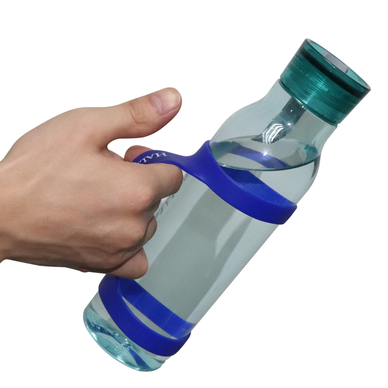 便攜式水瓶帶，硅膠水杯保護(hù)帶廠家定制